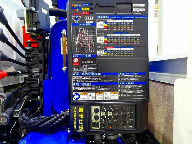 タダノ4段 2.6t吊り TM-ZX264HRSA ラジコン/フックイン付 警報仕様 高さ制限/未格納警報装置 |三菱 キャンター 2RG-FEAV0(2WD)の写真34