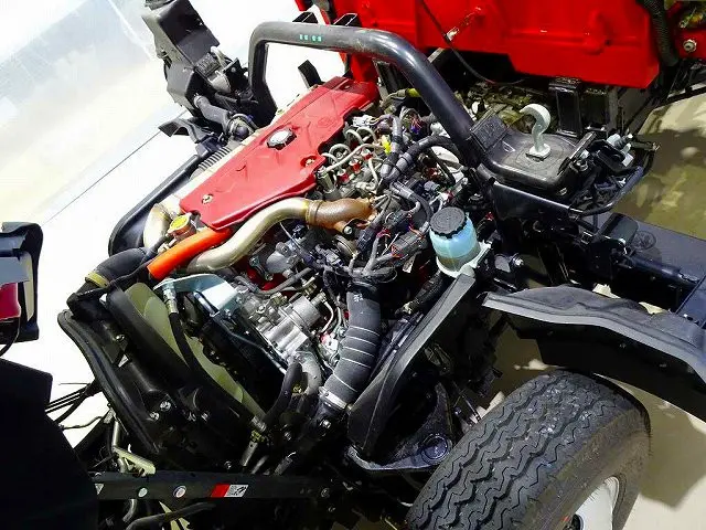 エンジンルーム|日野 デュトロ 2DG-XZU775M(4WD)の写真38