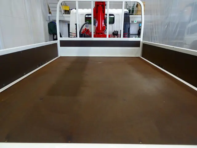 荷台内寸：335×209×38　三方開　左右セイコーラック　リアアオリチェーン2個　ユニック4段 2.9t吊りクレーン付|日野 デュトロ 2DG-XZU775M(4WD)の写真22