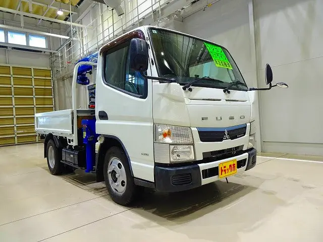お問合せ管理No.E818 H29 キャンター 2t 全低床 標準 タダノ3段クレーン付|三菱 キャンター TPG-FBA50(2WD)の写真2