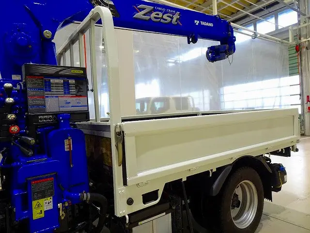荷台内寸:240×160×38 三方開 タダノ3段 2.53t吊り TM-ZE253HR ラジコン/フックイン付 ※令和8年3月クレーン年次点検済|三菱 キャンター TPG-FBA50(2WD)の写真20