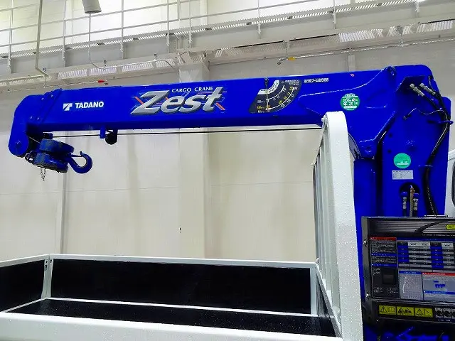 荷台内寸:240×160×38 三方開 タダノ3段 2.53t吊り TM-ZE253HR ラジコン/フックイン付 ※令和8年3月クレーン年次点検済|三菱 キャンター TPG-FBA50(2WD)の写真29