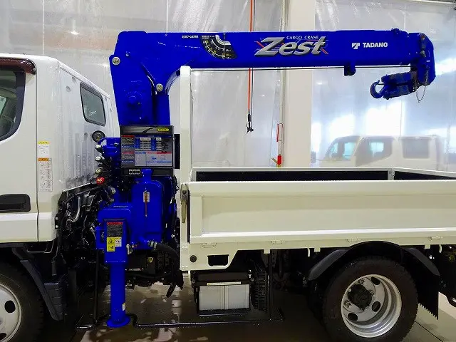 荷台内寸:240×160×38 三方開 タダノ3段 2.53t吊り TM-ZE253HR ラジコン/フックイン付 ※令和8年3月クレーン年次点検済|三菱 キャンター TPG-FBA50(2WD)の写真32