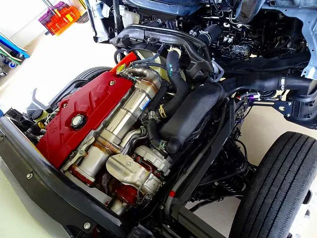 エンジンルーム|トヨタ トヨエース 2RG-XZC605(2WD)の写真34