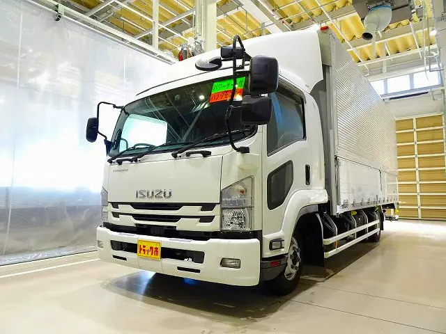 お問合せ管理No.G103 R1 フォワード 2.2t ワイドベッド付 アルミウイング 格納ゲート付 リアエアサス 210ps|いすゞ フォワード 2RG-FRR90T2(2WD)の写真1