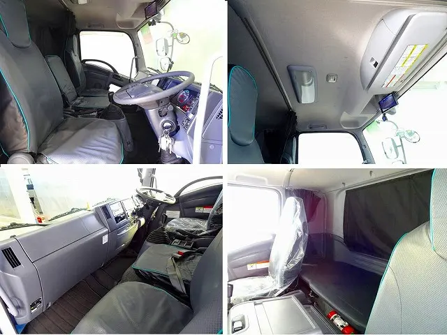 3人乗り ワイドベッド付 室内蛍光灯/カーテン 消火器1個 シートカバー付|いすゞ フォワード 2RG-FRR90T2(2WD)の写真7