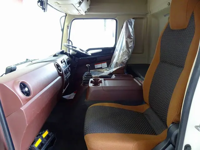 クルーズコントロール ESスタート 車線逸脱警報装置 PCS アイドリングストップ LEDヘッドライト/フォグランプ TRC ハイルーフ 消火器1個 フロア6MT|日野 レンジャー 2PG-FD2ABA(2WD)の写真9