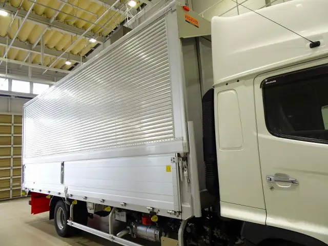 メッキフロントバンパー/グリル/ミラー|日野 レンジャー 2PG-FD2ABA(2WD)の写真29