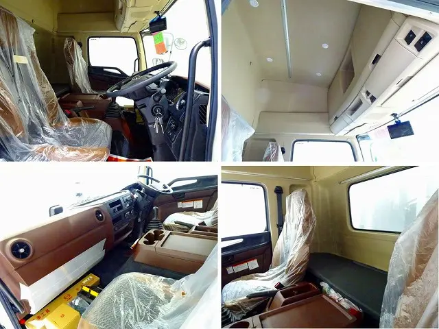 排気ブレーキ　坂道発進補助装置　車線逸脱警報装置　衝突被害軽減ブレーキ　アイドリングストップ　フォグランプ　トラクションコントロール　消火器1個　ハイルーフ|日野 レンジャー 2PG-FD2ABG(2WD)の写真7