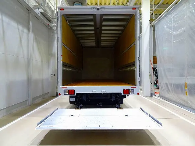 格納ゲート　1,000kg　トランテックス(新明和)/TRAK10-6495D　長：155cm　幅：240cm　サイドガード/カートストッパー付　リモコン付　左シャシリアPGスイッチコード　|日野 レンジャー 2PG-FD2ABG(2WD)の写真32