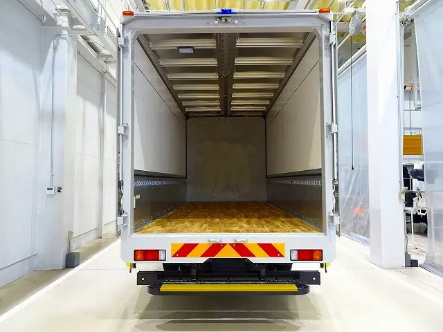 荷台内寸:499×209×220 日本フルハーフ/DMM リア観音扉 左右セイコーラック 床落とし込みフック3対 ラッシングレール1段(50cm)/ベルト1本 荷室LED灯2個|日野 デュトロ 2KG-XZU722M(2WD)の写真21