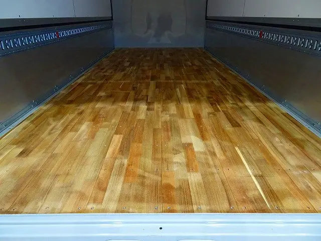 荷台内寸:499×209×220 日本フルハーフ/DMM リア観音扉 左右セイコーラック 床落とし込みフック3対 ラッシングレール1段(50cm)/ベルト1本 荷室LED灯2個|日野 デュトロ 2KG-XZU722M(2WD)の写真23