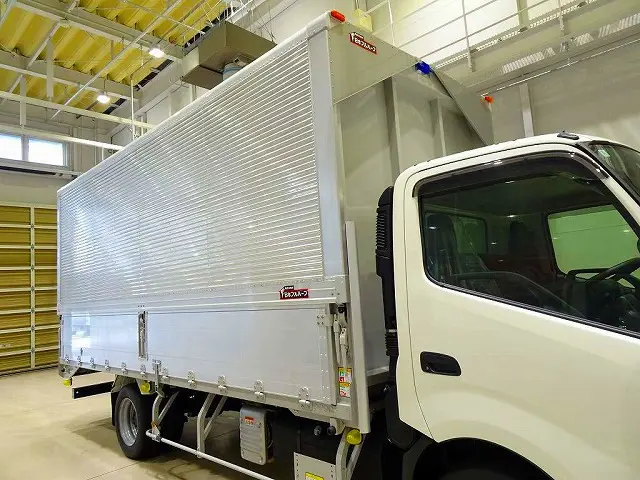 荷台内寸:499×209×220 日本フルハーフ/DMM リア観音扉 左右セイコーラック 床落とし込みフック3対 ラッシングレール1段(50cm)/ベルト1本 荷室LED灯2個|日野 デュトロ 2KG-XZU722M(2WD)の写真27