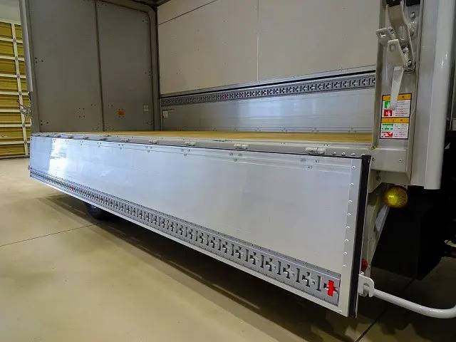 荷台内寸:499×209×220 日本フルハーフ/DMM リア観音扉 左右セイコーラック 床落とし込みフック3対 ラッシングレール1段(50cm)/ベルト1本 荷室LED灯2個|日野 デュトロ 2KG-XZU722M(2WD)の写真32