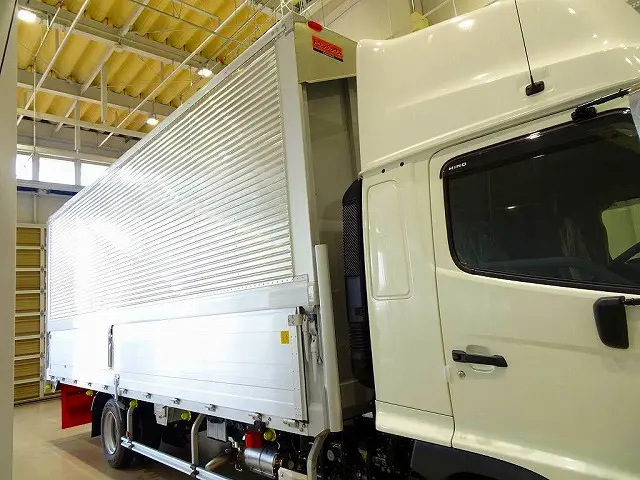 荷台内寸:626×240×242 トランテックス/W110M56 リア観音扉 落とし込みフック5対 左右セイコーラック ラッシングレール2段(58cm/140cm)/ベルト1個 荷室LED灯3個|日野 デュトロ 2PG-FD2ABG(2WD)の写真27