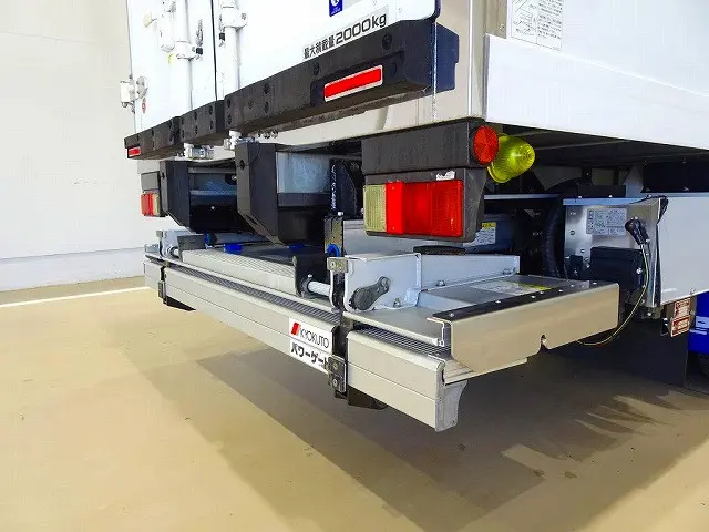 格納ゲート 1,000kg 極東開発/CG1001N-B3MRA2 PGカートストッパー付 長:124cm 幅:179cm 左シャシリア/荷室内PG有線リモコン付|いすゞ エルフ 2RG-NMR88AN(2WD)の写真34