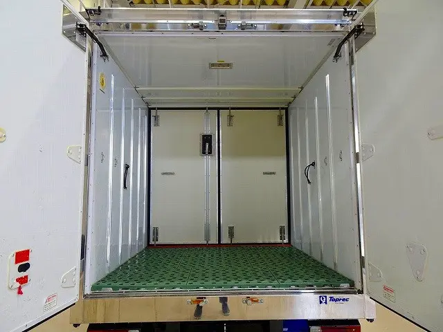 仕切り扉付(脱着可) 冷凍機 東プレ/XV22LOC-M ±30度設定 -18度確認|日野 デュトロ TPG-XZC605M(2WD)の写真27