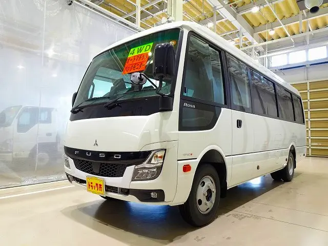 お問合せ管理No.J207 R8 ローザ 4WD 29人乗り マイクロバス プロライングレード|三菱 ローザ 2WG-BG740G(4WD)の写真1