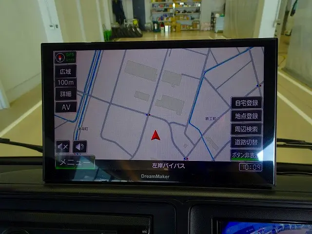 社外ポータブルナビ/フルセグTV(PN0908ATP)|三菱 ローザ 2WG-BG740G(4WD)の写真14