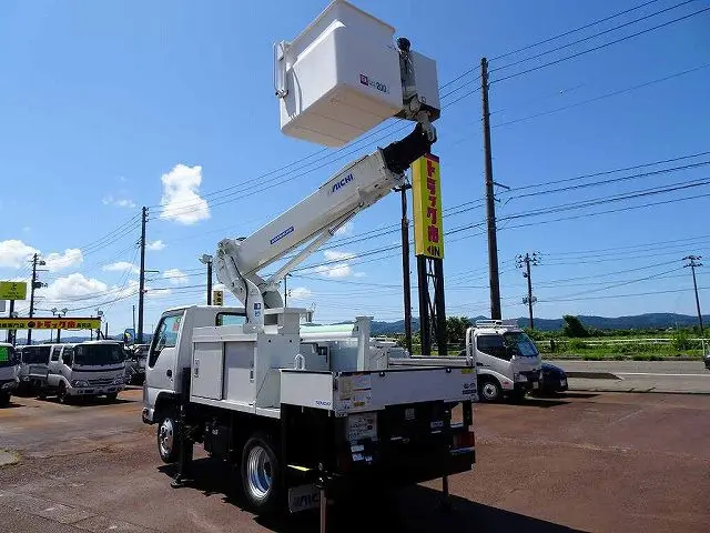 お問合せ管理No.J289　H29 エルフ 0.5t 4WD(切替式) FFL 標準 10M高所作業車|いすゞ エルフ TPG-NKS85AN(4WD)の写真36