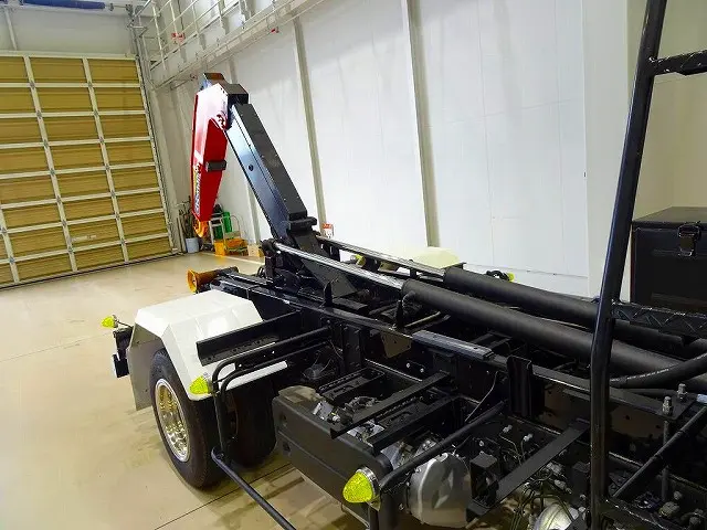 フックロール 極東開発/JM04-55-C 脱着式コンテナ車 上物スイッチキャブ室内(室内操作のみ) LED作業灯1個|いすゞ フォワード 2RG-FRR90S2(2WD)の写真34