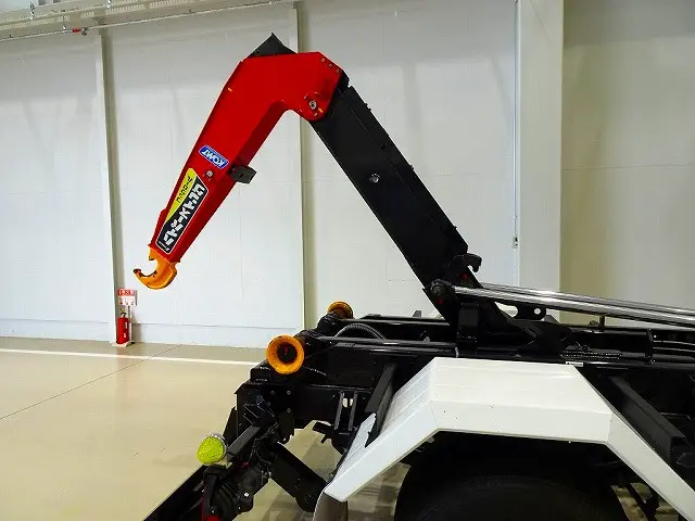 フックロール 極東開発/JM04-55-C 脱着式コンテナ車 上物スイッチキャブ室内(室内操作のみ) LED作業灯1個|いすゞ フォワード 2RG-FRR90S2(2WD)の写真35