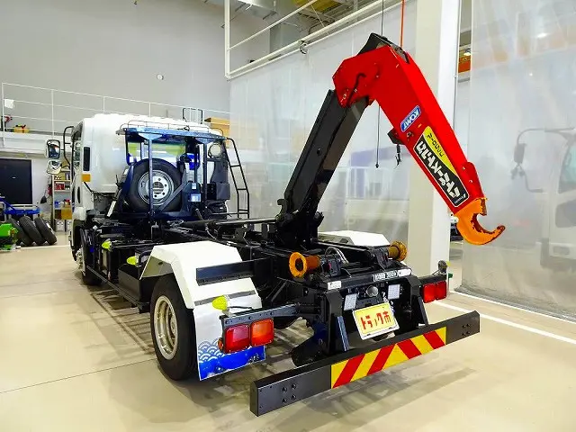 フックロール 極東開発/JM04-55-C 脱着式コンテナ車 上物スイッチキャブ室内(室内操作のみ) LED作業灯1個|いすゞ フォワード 2RG-FRR90S2(2WD)の写真36