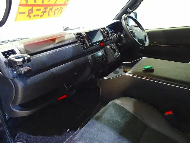オートAC PS PW SRS ABS キーフリー 左右電格ミラー/電動角度調整 社外メモリーナビ/バックカメラ連動/フルセグTV/DVD ETC バックモニター(パノラミックビューモニター)|トヨタ ハイエースバン QDF-GDH206V(4WD)の写真7