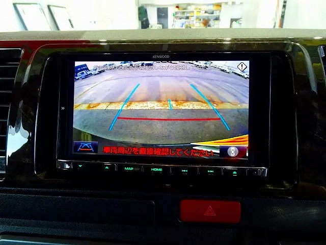 社外メモリーナビ/バックカメラ連動/フルセグTV/DVD(MDV-M808HD)|トヨタ ハイエースバン QDF-GDH206V(4WD)の写真14