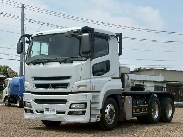 三菱 スーパーグレート QKG-FV60VJR(6x4)の写真1