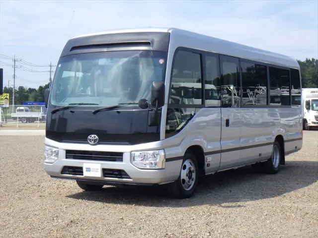 トヨタ コースター SKG-XZB70の写真1