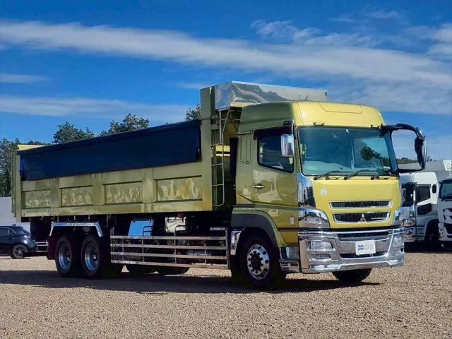 三菱 スーパーグレート QKG-FV60VZ改(6x4)の写真2