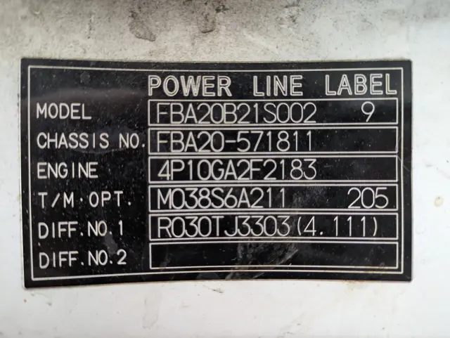 三菱 キャンター TPG-FBA20(2WD)の写真3