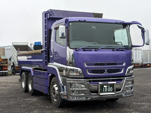 三菱 スーパーグレート QKG-FV60VX(6x4)の写真3