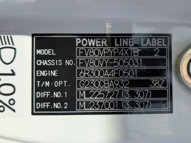 三菱 スーパーグレート 2KG-FV80VYP(6x4)の写真2