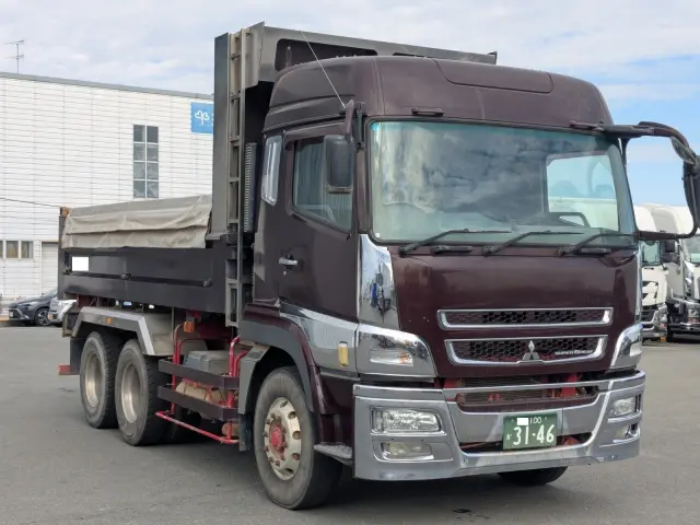 三菱 スーパーグレート QKG-FV60VX(6x4)の写真2