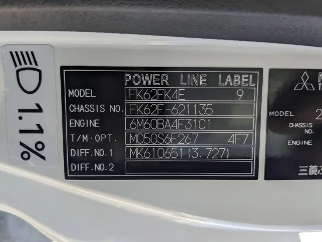 三菱 ファイター 2KG-FK62F(2WD)の写真2