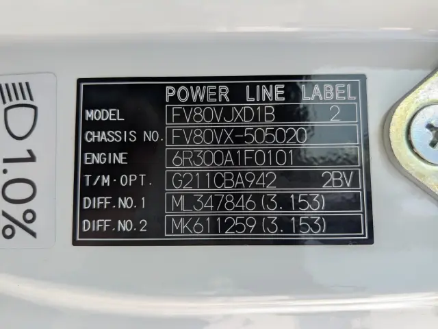 三菱 スーパーグレート 2PG-FV80VX(6x4)の写真2