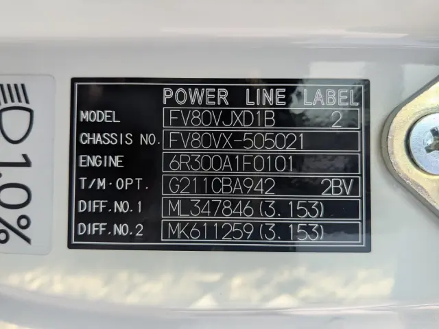 三菱 スーパーグレート 2PG-FV80VX(6x4)の写真2