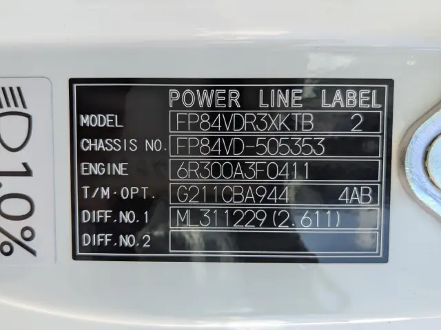 三菱 スーパーグレート 2RG-FP84VDR(2WD)の写真2