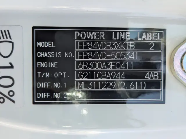 三菱 スーパーグレート 2RG-FP84VDR(2WD)の写真2