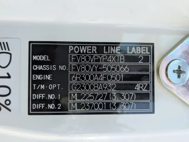 三菱 スーパーグレート 2KG-FV80VYP(6x4)の写真44