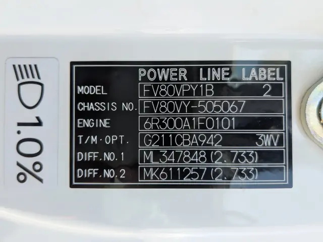 三菱 スーパーグレート 2PG-FV80VY(6x4)の写真42