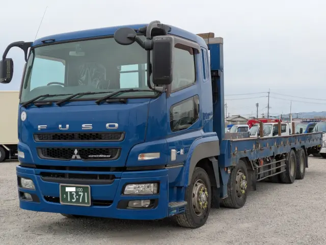 三菱 スーパーグレート QKG-FS50VZ(8x4)の写真1