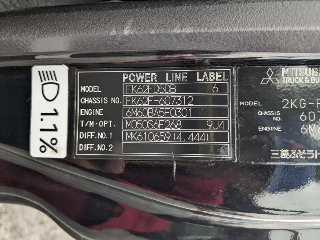 三菱 ファイター 2KG-FK62F(2WD)の写真2