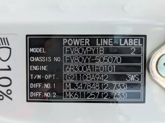 三菱 スーパーグレート 2PG-FV80VY(6x4)の写真43