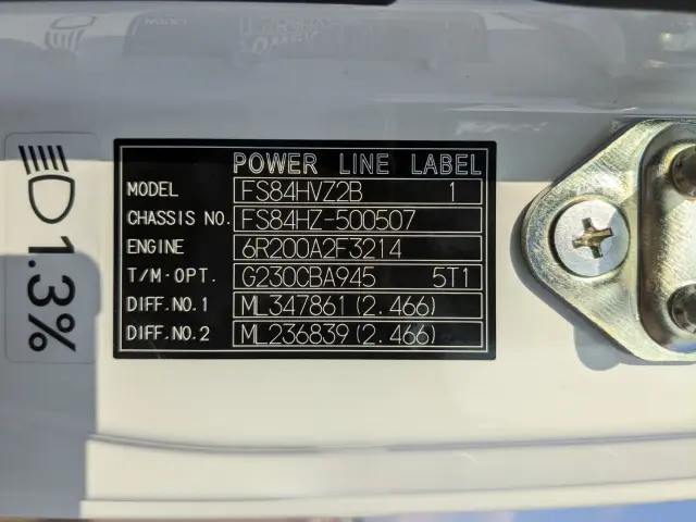 三菱 スーパーグレート 2PG-FS84HZ(8x4)の写真2