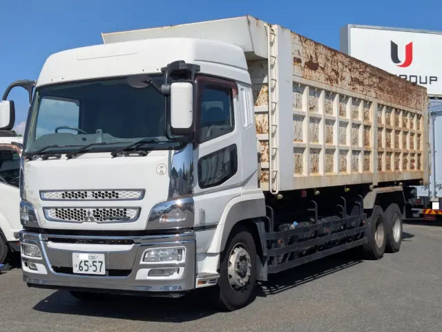 三菱 スーパーグレート QPG-FV60VZ(6x4)の写真1