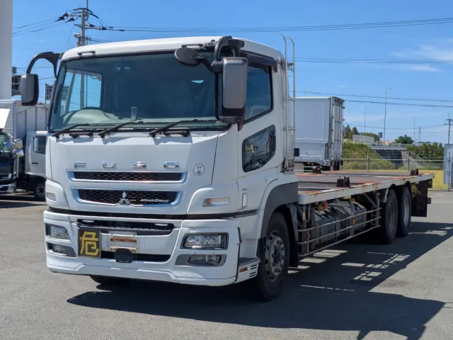 三菱 スーパーグレート QPG-FU64VZ(6x2)の写真1