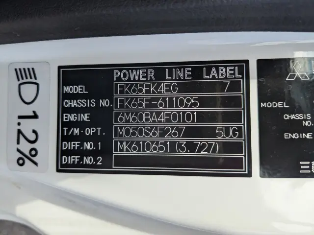 三菱 ファイター 2KG-FK65F(2WD)の写真2